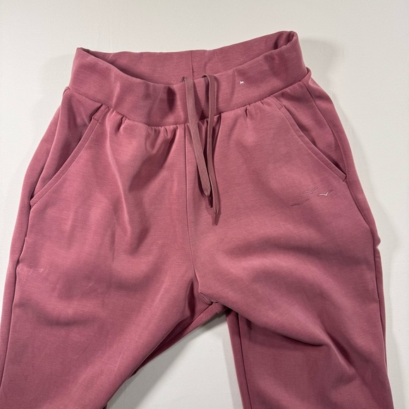 Lazypants Pink Velour Lounge Joggers Women’s Small | Modal Blend | Cozy - Picture 5 of 9
